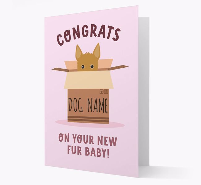 Congrats On Your New Fur Baby: Personalized {breedFullName} Card